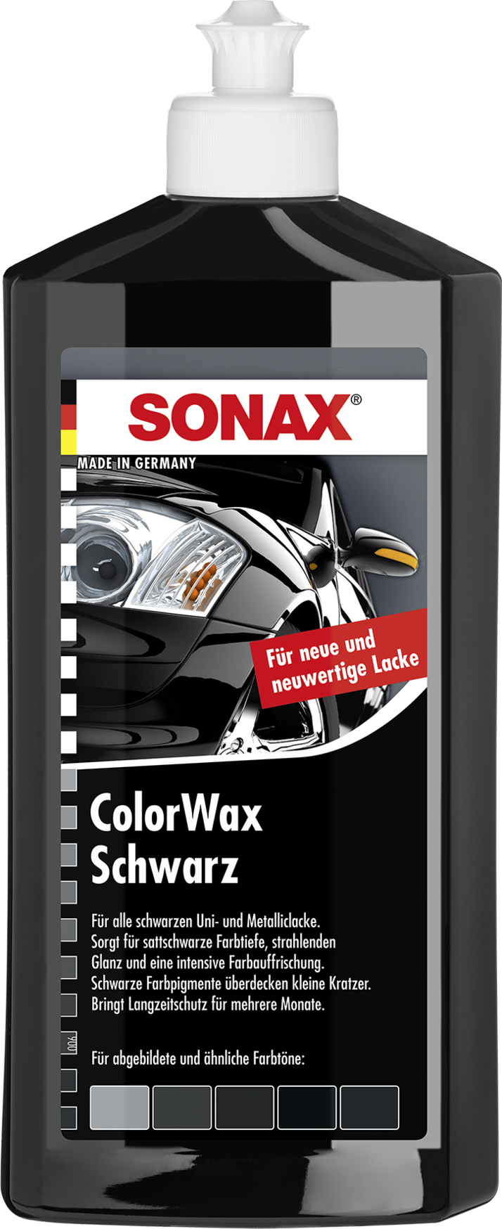 Sonax ColorWax schwarz 500ml