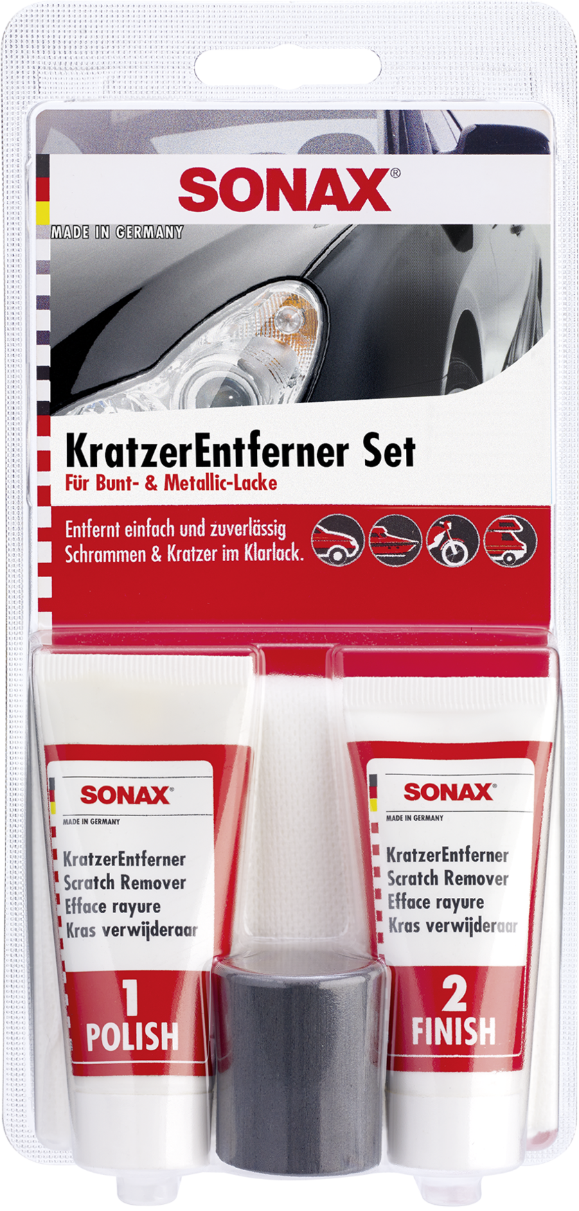 Sonax KratzerEntfernerSet Lack 2x25ml