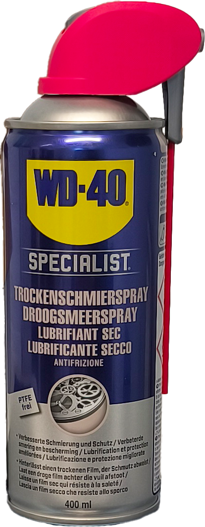 WD-40 SPECIALIST Smart Straw Reibungsreduzierendes Trockenschmierspray 400ml
