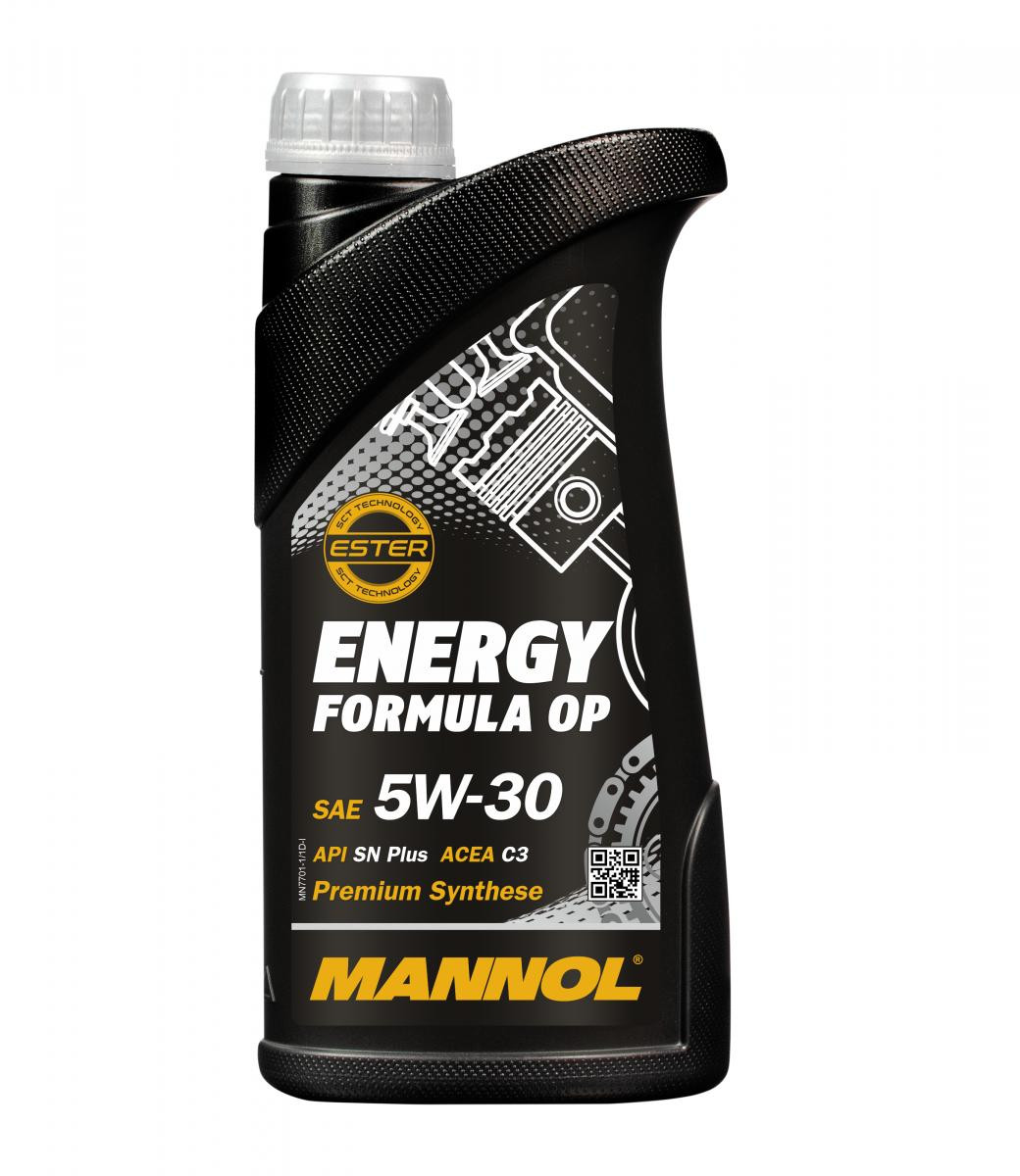 Mannol 7701 Energy Formula OP 5W-30 Motoröl 1l Flasche