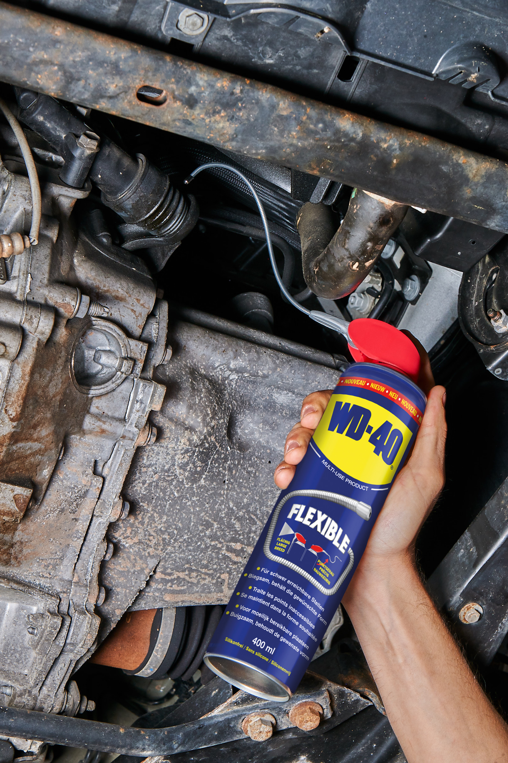 WD-40 Multifunktiosnöl 5l Kanister inkl. Zerstäuber