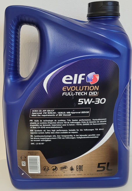 Elf Evolution 900 DID 5W-30 Motoröl 5l