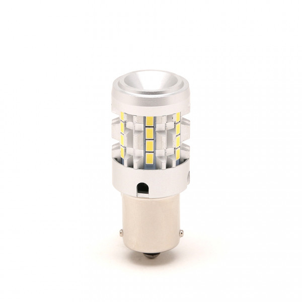 LIMOX LED Metalsockel P21W Ba15s 26x 3030 SMD Weiß 100 % Canbus Inside