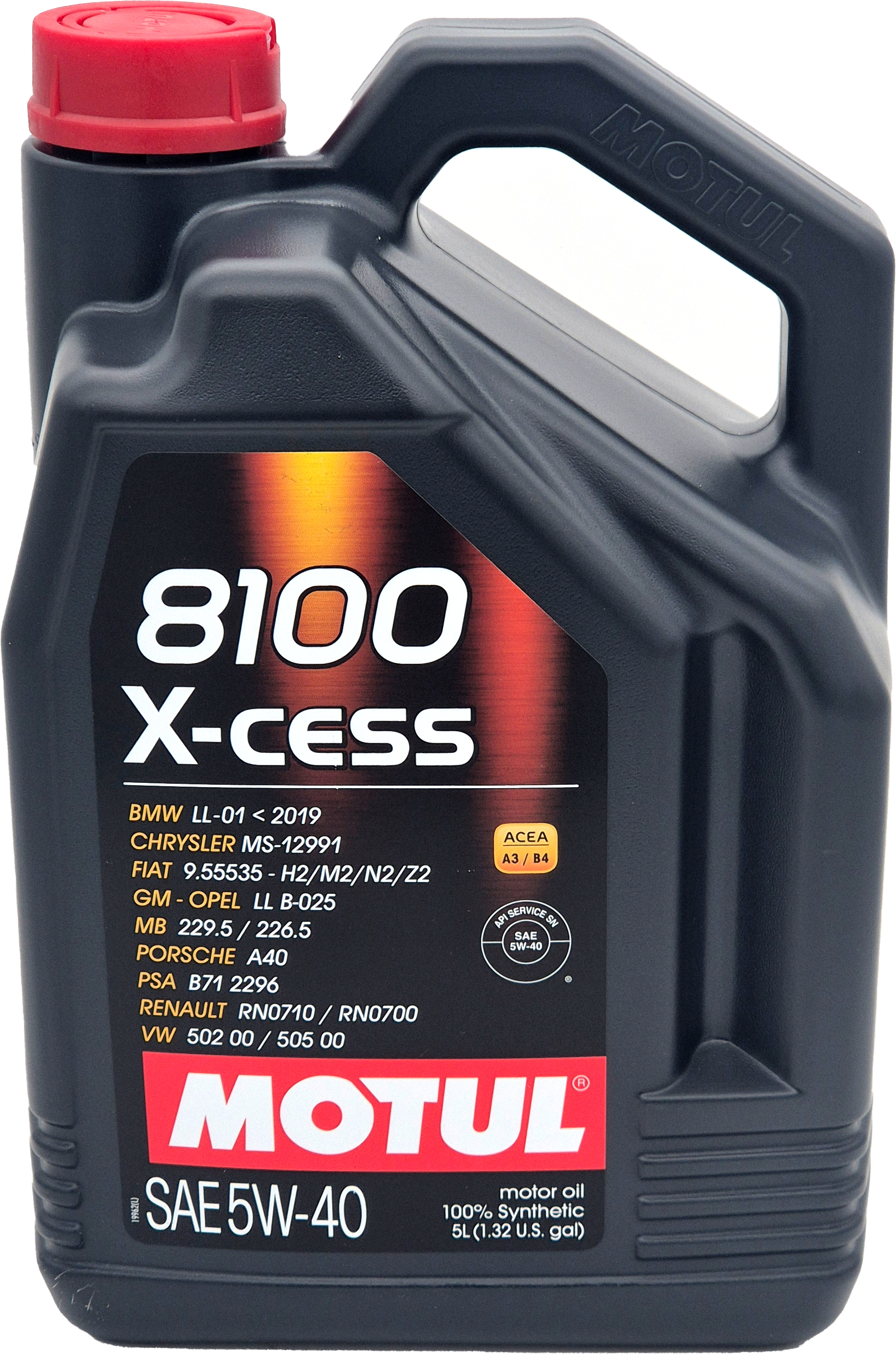 Motul 8100 X-cess 5W-40 Motoröl 5l