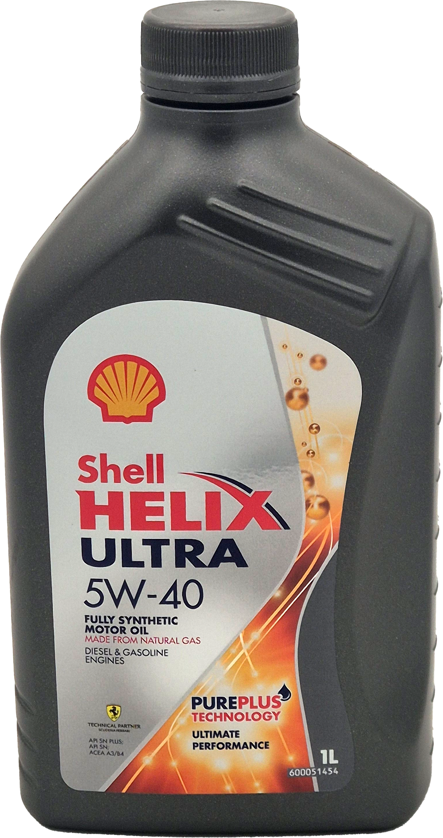 Shell Helix Ultra 5W-40 Motoröl 1l Flasche