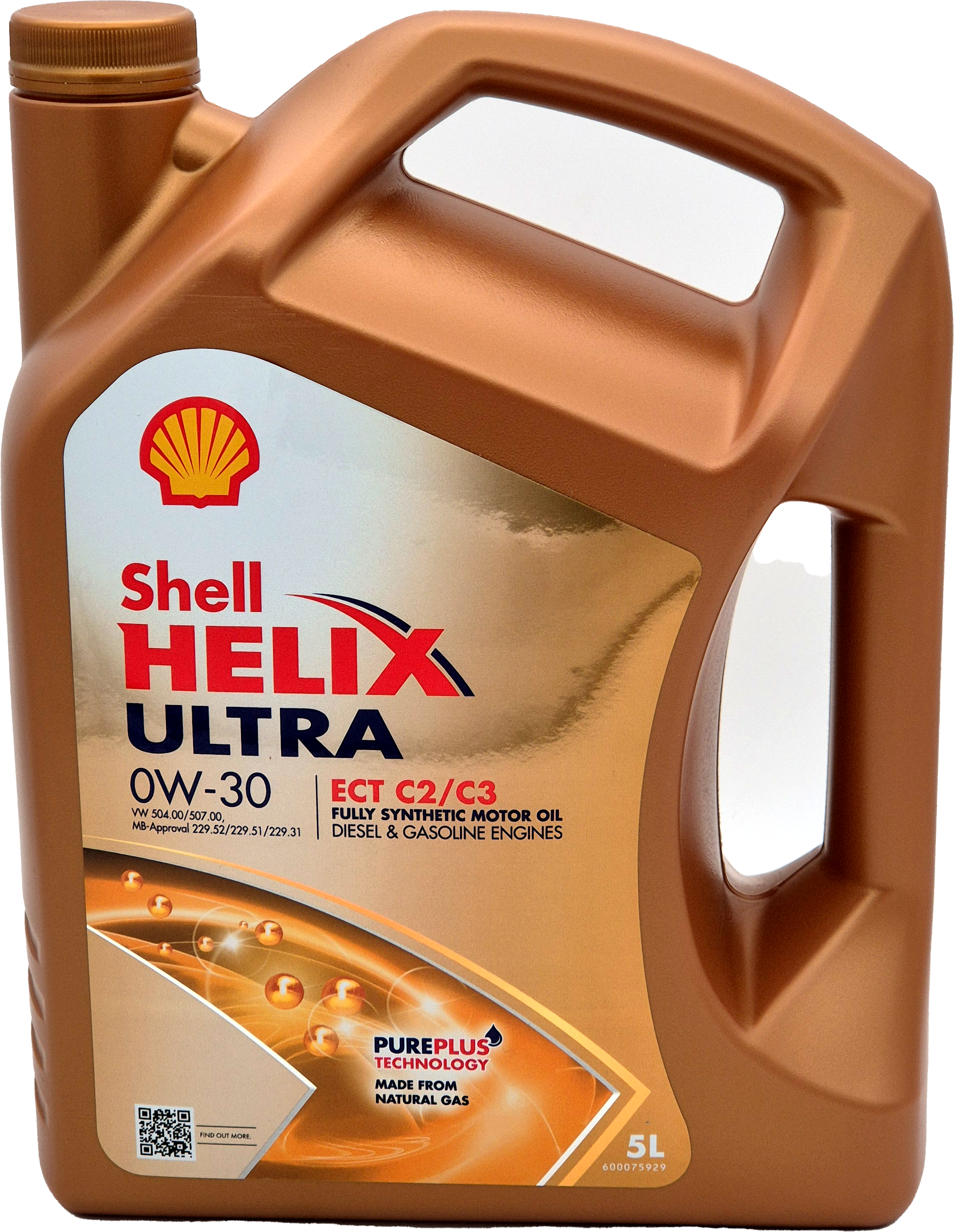 Shell Helix Ultra ECT C2/C3 0W-30 Motoröl 5l Kanister
