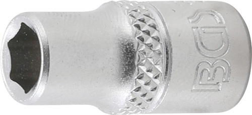 BGS Steckschlüssel-Einsatz Sechskant | Antrieb Innenvierkant 6,3 mm (1/4