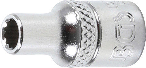 BGS Steckschlüssel-Einsatz Zwölfkant | Antrieb Innenvierkant 6,3 mm (1/4