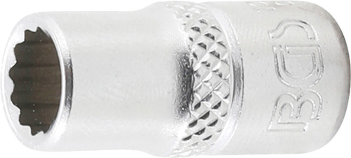 BGS Steckschlüssel-Einsatz Zwölfkant | Antrieb Innenvierkant 6,3 mm (1/4