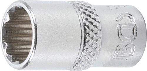 BGS Steckschlüssel-Einsatz Zwölfkant | Antrieb Innenvierkant 6,3 mm (1/4