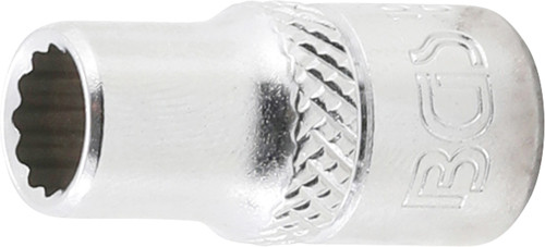 BGS Steckschlüssel-Einsatz Zwölfkant | Antrieb Innenvierkant 6,3 mm (1/4