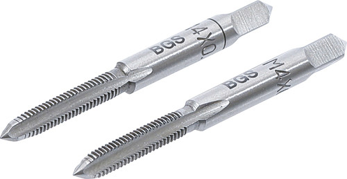 BGS Gewindebohrer | Vor- und Fertigschneider | M4 x 0,7 mm | 2-tlg.
