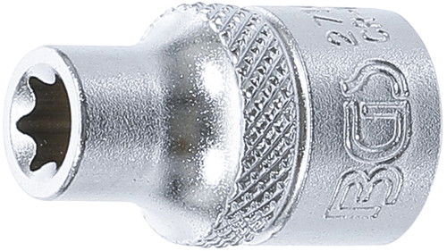 BGS Steckschlüssel-Einsatz E-Profil | Antrieb Innenvierkant 10 mm (3/8