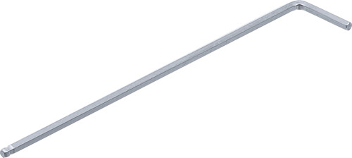 BGS Winkelschlüssel | extra lang | Innensechskant / Innensechskant mit Kugelkopf 3 mm