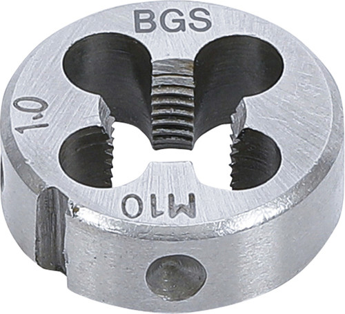 BGS Gewindeschneideisen | M10 x 1,0 x 25 mm