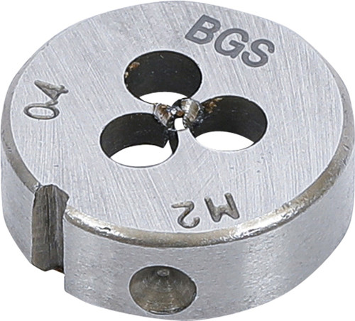 BGS Gewindeschneideisen | M2 x 0,4 x 25 mm