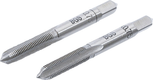 BGS Gewindebohrer | Vor- und Fertigschneider | M6 x 0,75 mm | 2-tlg.