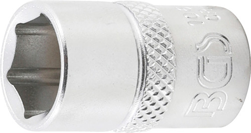BGS Steckschlüssel-Einsatz Sechskant | Antrieb Innenvierkant 10 mm (3/8