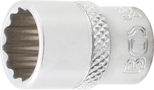 BGS Steckschlüssel-Einsatz Zwölfkant | Antrieb Innenvierkant 6,3 mm (1/4