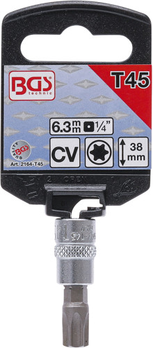 BGS Bit-Einsatz | Antrieb Innenvierkant 6,3 mm (1/4