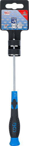BGS Schraubendreher | Schlitz 3 mm | Klingenlänge 100 mm