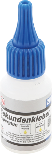 BGS Sekundenkleber | niedrigviskos | Flasche 20 g