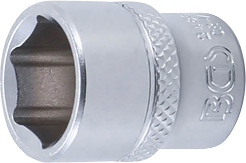 BGS Steckschlüssel-Einsatz Sechskant | Antrieb Innenvierkant 6,3 mm (1/4
