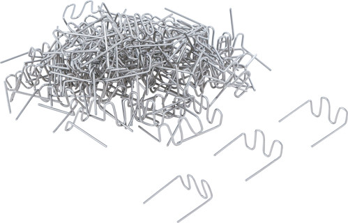 BGS Reparatur-Klammern | W-Form | Ø 0,6 mm | 100-tlg.
