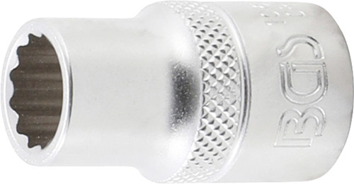 BGS Steckschlüssel-Einsatz Zwölfkant | Antrieb Innenvierkant 12,5 mm (1/2
