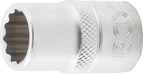 BGS Steckschlüssel-Einsatz Zwölfkant | Antrieb Innenvierkant 12,5 mm (1/2