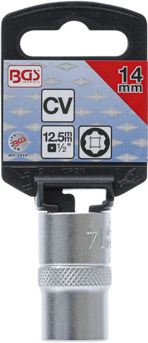 BGS Steckschlüssel-Einsatz Super Lock | Antrieb Innenvierkant 12,5 mm (1/2