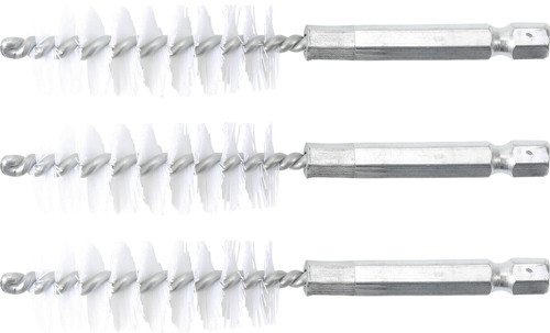 BGS Nylonbürste | 17 mm | Antrieb Außensechskant 6,3 mm (1/4