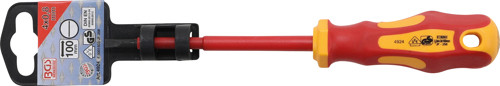 BGS VDE-Schraubendreher | Schlitz 4 mm | Klingenlänge 100 mm
