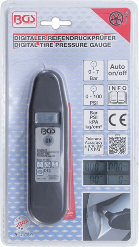BGS Digitaler Reifendruckprüfer