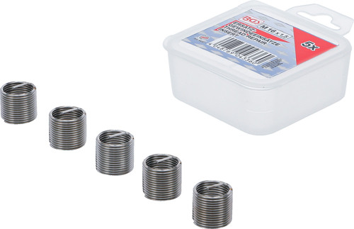 BGS Ersatz-Gewindeeinsätze | M16 x 1,5 mm | 5-tlg.