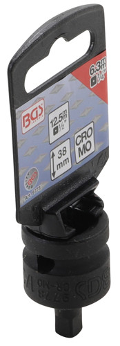 BGS Kraft-Steckschlüssel-Adapter | Innenvierkant 12,5 mm (1/2