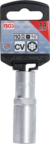 BGS Steckschlüssel-Einsatz Super Lock, tief | Antrieb Innenvierkant 10 mm (3/8