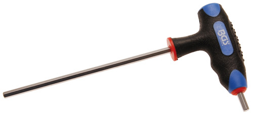 BGS Schraubendreher mit T-Griff und seitlicher Klinge | Innensechskant 5 mm