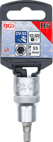 BGS Bit-Einsatz | Antrieb Innenvierkant 12,5 mm (1/2