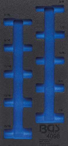 BGS Werkstattwageneinlage 1/3 | leer | für Art. 4098