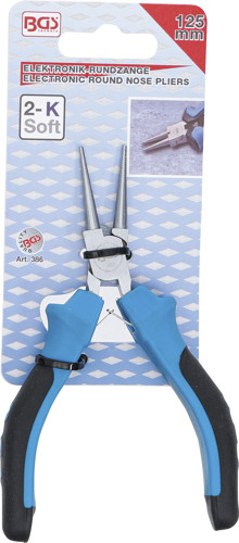 BGS Elektronik-Rundzange | 125 mm
