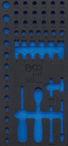 BGS Werkstattwageneinlage 1/3 | leer | für Art. 4127