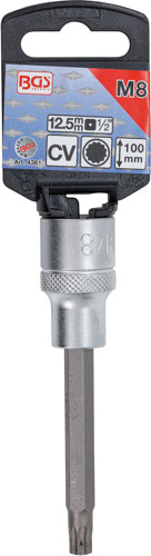 BGS Bit-Einsatz | Länge 100 mm | Antrieb Innenvierkant 12,5 mm (1/2