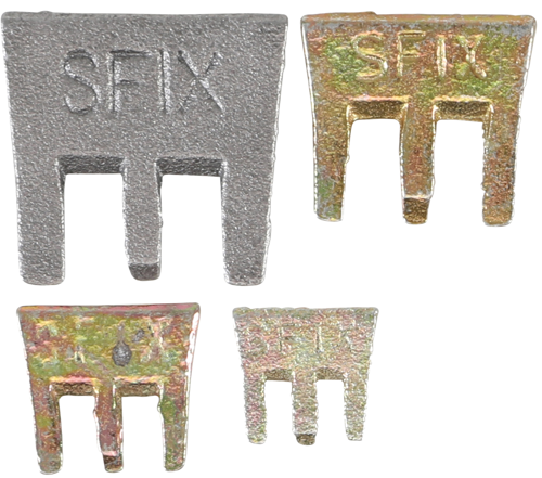 BGS Krallenkeile-Sortiment | S-Fix | 4-tlg.