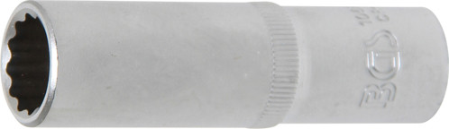 BGS Steckschlüssel-Einsatz Zwölfkant, tief | Antrieb Innenvierkant 12,5 mm (1/2