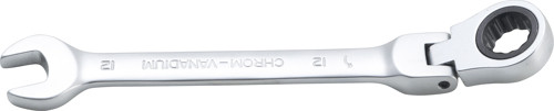 BGS Ratschenring-Maulschlüssel | abwinkelbar | SW 12 mm