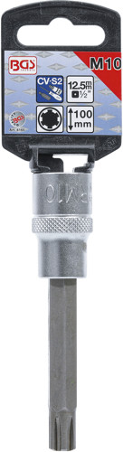 BGS Bit-Einsatz | Länge 100 mm | Antrieb Innenvierkant 12,5 mm (1/2