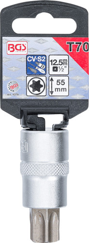 BGS Bit-Einsatz | Antrieb Innenvierkant 12,5 mm (1/2