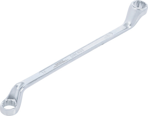 BGS Doppel-Ringschlüssel, gekröpft | SW 14 x 15 mm