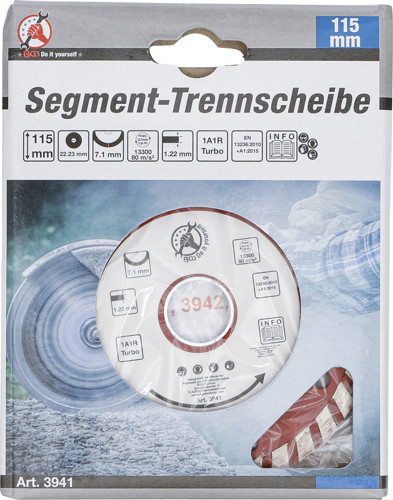 BGS Turbo-Trennscheibe | Ø 115 mm
